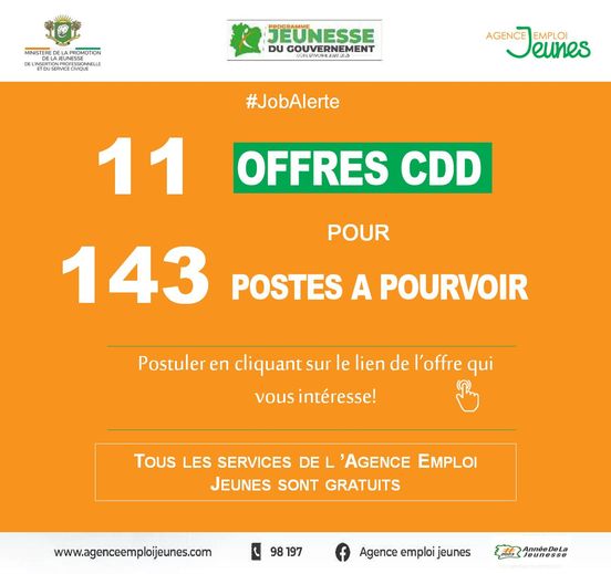 C Te D Ivoire Insertion Des Jeunes L Agence Emploi Jeunes