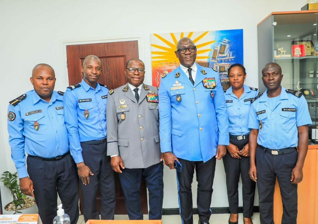 Côte d’Ivoire / Visite de courtoisie du commandant supérieur.