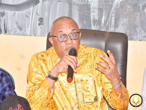 Guinée / Labe Le Ministre JeanPaul CEDY.